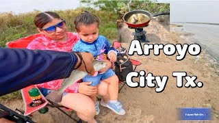 Arroyo City Texas fishing rv and boat park speckled trout fishing and cooking [upl. by Aenal]