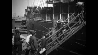 Colored Troops Disembarking 1898 Edison [upl. by Valentijn]