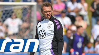 Nagelsmann ermahnt JournalistenRunde quotWie in der Schule hierquot [upl. by Rora]