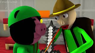 REUPLOAD Piggy vs Baldi amp Sonic Chapter 11  Orignally Made By WildCraftStudios [upl. by Goetz]