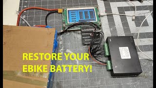 Restoring an Ebike battery with an Active Balancer [upl. by Ococ85]