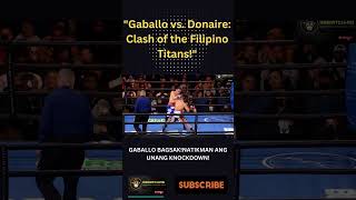 DONAIRE VS GABALLO HIGHLIGHTS boxinghighlights sports [upl. by Dnalsor]