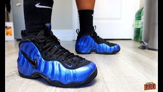 THE FIRST EVER FOAMPOSITE RETRO 2001 FOAMPOSITE PRO B ROYAL FULL REVIEW  ON FEET 4K [upl. by Garson949]