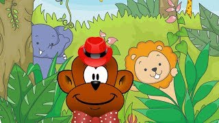 Guided Meditation for Children  The Peaceful Jungle CHIMPANZEES TEA PARTY  Kids Meditation Story [upl. by Eidur16]