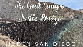 Exploring Hidden San Diego  Goat Canyon Trestle Bridge [upl. by Arvo515]