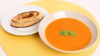 Fresh Tomato Soup Recipe  Laura Vitale  Laura in the Kitchen Episode 627 [upl. by Carena]