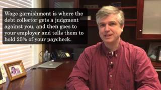 Definition Wage Garnishment [upl. by Earehc]