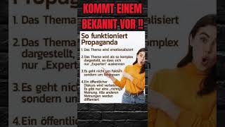 PROPAGANDA einfach erklärt 👆🏻 [upl. by Purpura]