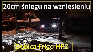 Manipulacja testami  Dębica Frigo HP2 nie idzie po śniegu [upl. by Maurits218]