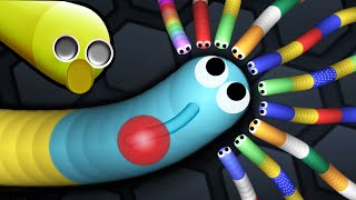 Slitherio Funny Glitch Best Trolling With ArcadeGo Skin High Score 48K Slitherio Funny Moments [upl. by Rohpotsirhc]