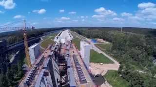 Schiffshebewerk Niederfinow Part 2 dji phantom FPV 1080p hd [upl. by Jeminah]