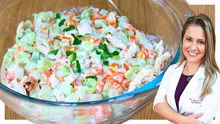 Salada de Lentilha Fácil e Saudável [upl. by Dnomaid]