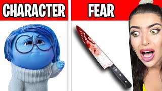 INSIDE OUT 2 CHARACTERS AND THE WAY THEY DIED INSIDE OUT 2 FAVORITE THINGS [upl. by Vanessa]