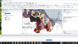 Digitizing Geological Map [upl. by Novahc]