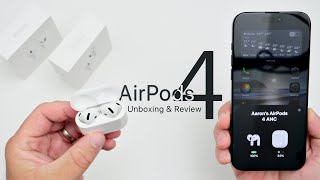 AirPods 4 with ANC Unboxing and Review [upl. by Nailliw394]