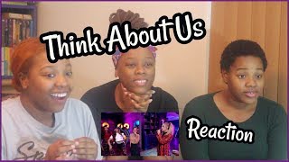 Little Mix  Think About Us BRITs Are Coming  REACTION [upl. by Tillinger]