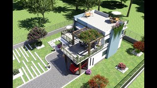 Modern Duplex House [upl. by Anitsrihc717]