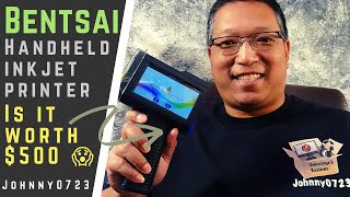 Bentsai Handheld Inkjet Printer  Unboxing Demonstration and Impressions of this 500 printer [upl. by Lauraine505]