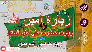 Ziyarat Aminullah  ziyarat hazrat ali  ziyarat ameer ul momineen  Madrasatul qaaim  Fida Hussain [upl. by Kcirederf]