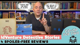 IdVenture Detective Stories A Spoiler Free Review of 4 Games in 4k [upl. by Odele]