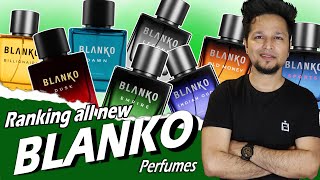 Best BLANKO Perfumes🤴From Worst to Best  Should you buy itBlanko by KING perfumegyaan [upl. by Marijn]