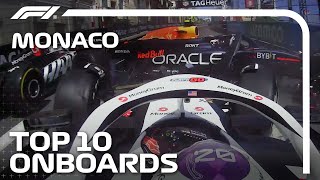 Ocon amp Gaslys Dramatic Collision And The Top 10 Onboards  2024 Monaco Grand Prix  Qatar Airways [upl. by Tran]