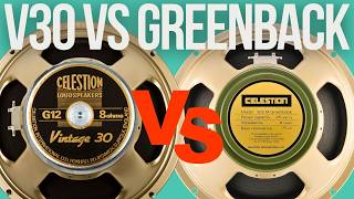 Celestion V30 Vs G12M Greenback [upl. by Oiluj]