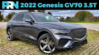 The Genesis People Will Buy  2022 Genesis GV70 35T Sport Plus AWD Full Tour amp Review [upl. by Benita]