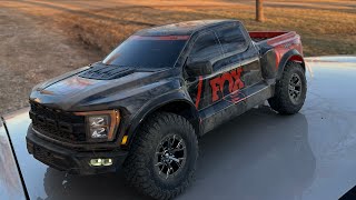 NEW Traxxas Raptor R unboxing and first run [upl. by Gautier327]