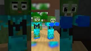 Can son find real father😓 shorts minecraft viral [upl. by Anivek]