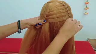 6 Quick and easy hairstyle for wedding function at home  Hairstyle for midium to short hair [upl. by Hpesojnhoj]