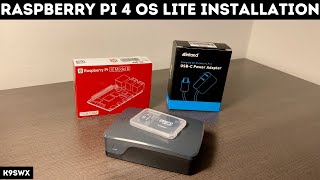 Raspberry Pi 4 Raspbian OS Lite installation [upl. by Nahraf]