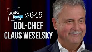 Genossenschaft für Lokführer Claus Weselsky GDLVorsitzender  Jung amp Naiv Folge 645 [upl. by Nalepka]