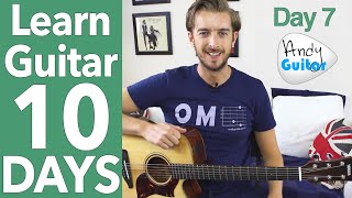 Guitar Lesson 7  Easy Songs with 4 Chords [upl. by Morel426]