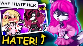 Reacting to HATER and FAN Gacha Life videos [upl. by Haff]