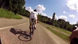 Sunny Road Cycling Video Indoor Workout 120 Minute Full HD Turbo Trainer [upl. by Haissi]