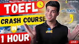 TOEFL FULL COURSE IN 1 HOUR TOEFL PREP in 60 MINS [upl. by Fadil]