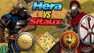 Japanese vs Romans  1v1 Arabia  vs Sitaux  AoE2 [upl. by Kristal846]