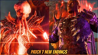 NEW EVIL ENDINGS PATCH 7  Baldurs Gate 3  All Options [upl. by Rovaert]