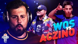 TONGO WOS VS ACZINO EN PRIMERA RONDA DE RED BULL INTERNACIONAL [upl. by Sinnej811]