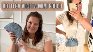 BOTTEGA VENETA MINI POUCH REVIEW  STILL WORTH IT IN 2023 [upl. by Eedya]