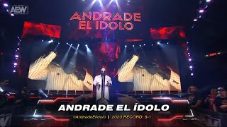 Andrade El Ídolo Entrance  AEW Collision October 21 2023 [upl. by Morvin]