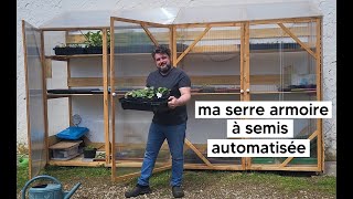 Ma serre armoire automatisée pour les semis 🌱 [upl. by Magdalene857]