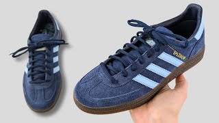 HOW TO LACE ADIDAS SPEZIAL STANDARD WAY [upl. by Elicul457]