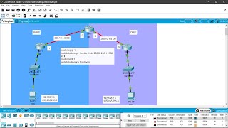 Redistribución de protocolos EIGRP OSPF [upl. by Nrek484]