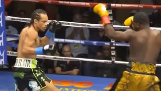 ADRIEN BRONER KNOCKED DOWN LOSES TO BLAIR COBBS [upl. by Ynetsed]