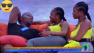 Shaun and Wanni kissing This assistant girlfriend role must be so draining for handi 😩bbnaija [upl. by Soll]