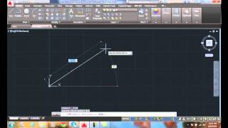 AutoCAD I 0308 Absolute Coordinates [upl. by Adolphe]