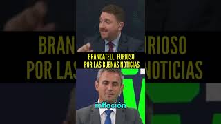 BRANCATELLI FURIOSO POR LAS BUENAS NOTICIAS [upl. by Emiolhs]