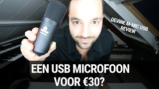 Een USB microfoon voor €30 Devine MMic USB review [upl. by Yromem292]